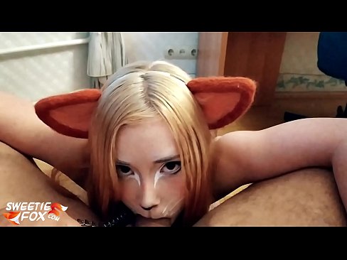❤️ Ka horomia e Kitsune te tiihi me te cum ki tona waha ️ Sex ataata i a matou ❤
